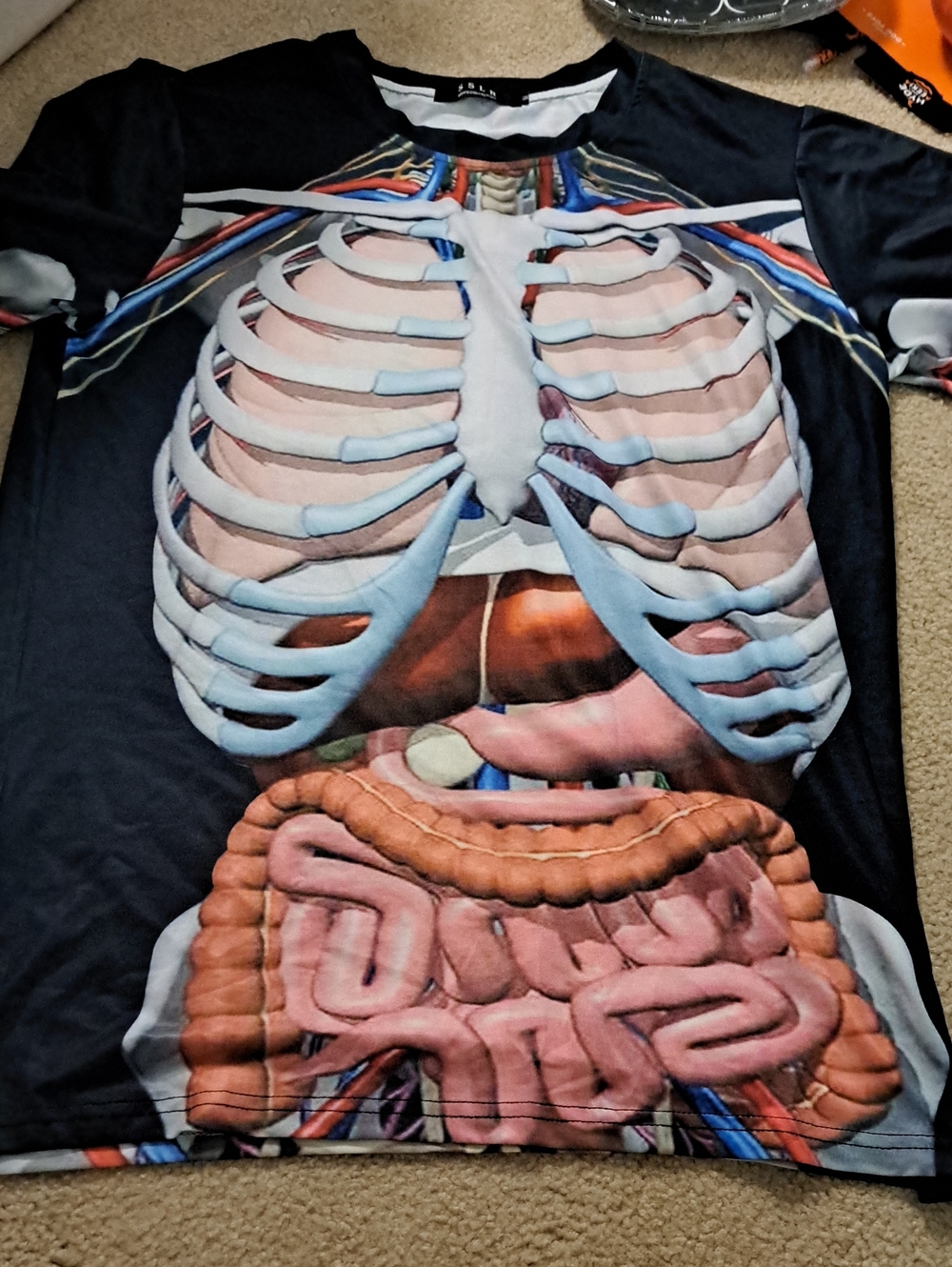Halloween Tee M Ptp 20.5